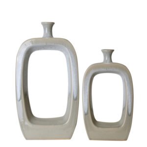 Grey Square Bottle Fa-D1939