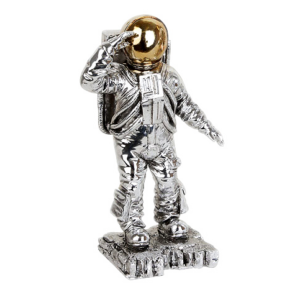 Silver Saluting Spaceman