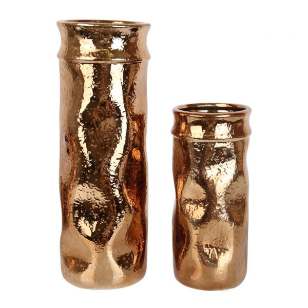 Golden Ceramic Vase Faad18