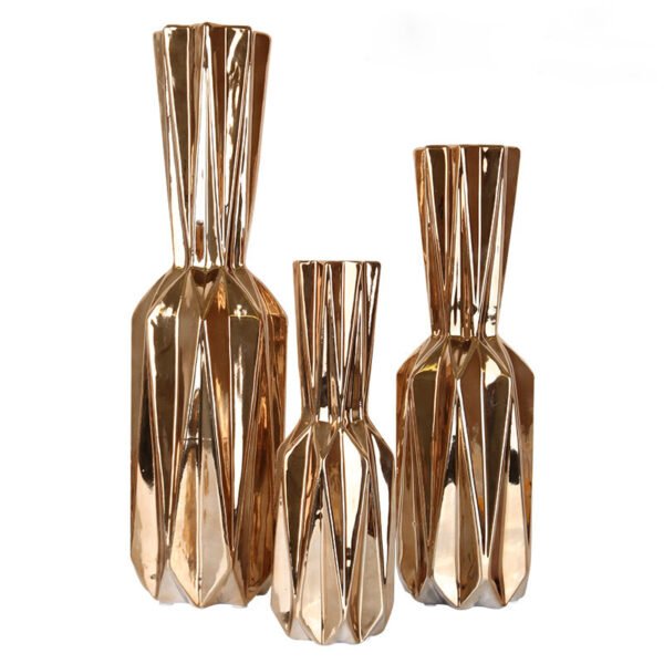 Golden Ceramic Vase Faad21